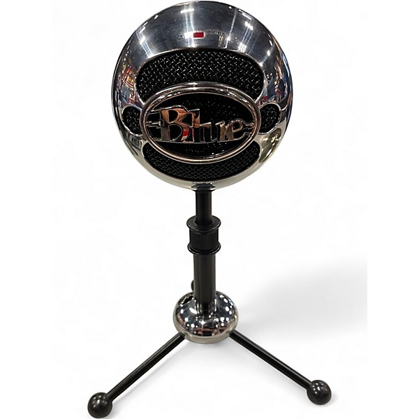 Used Blue Snowball USB Microphone