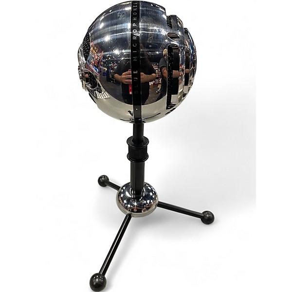 Used Blue Snowball USB Microphone