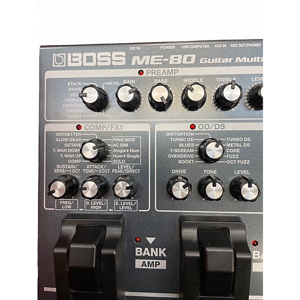 Used BOSS ME80 Guitar Multi Effect Processor