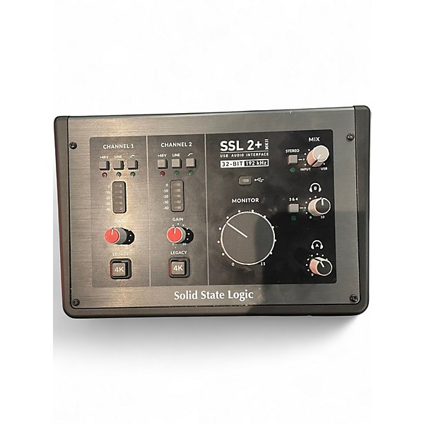 Used Solid State Logic ssl2+ interface Audio Interface