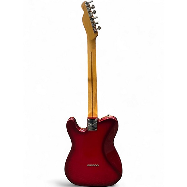 Used 1998 Fender Telecaster Plus Crimson Burst Solid Body Electric Guitar
