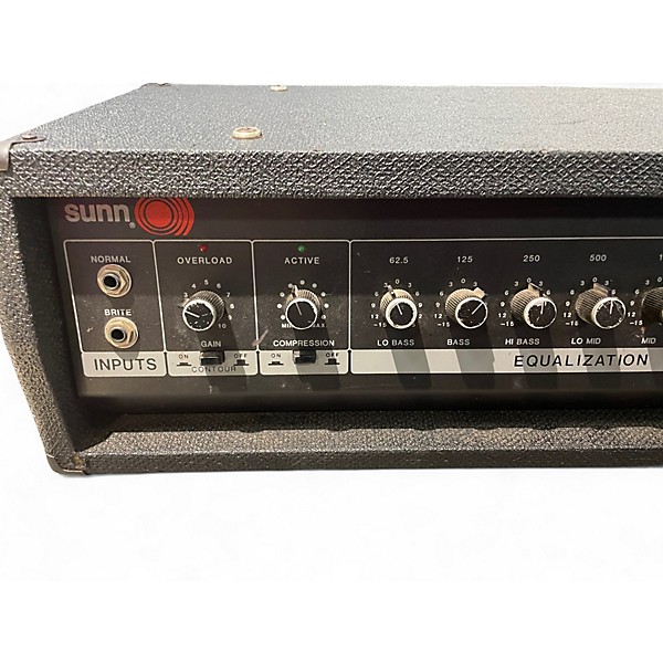 Used Sunn COLISEUM 300 Tube Bass Amp Head