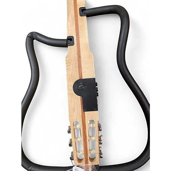 Used Harmonia HEADLESS PORTABLE CLASSICAL Natural Classical Acoustic Electric Guitar