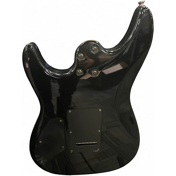 Used Laguna LE122 Black Solid Body Electric Guitar