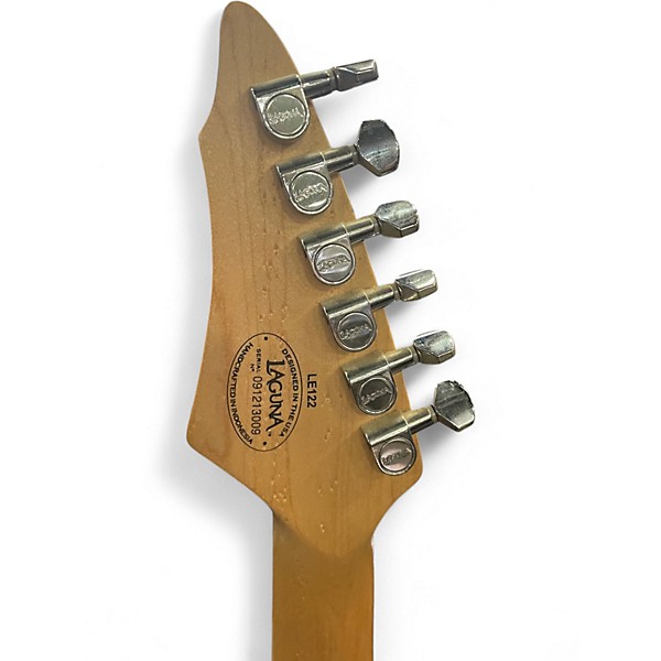 Used Laguna LE122 Black Solid Body Electric Guitar