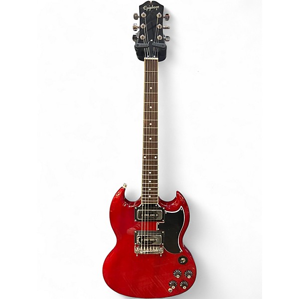 Used Epiphone Tony Iommi SG Custom Vintage Cherry Solid Body Electric Guitar