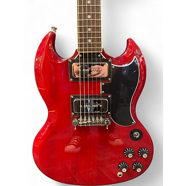 Used Epiphone Tony Iommi SG Custom Vintage Cherry Solid Body Electric Guitar