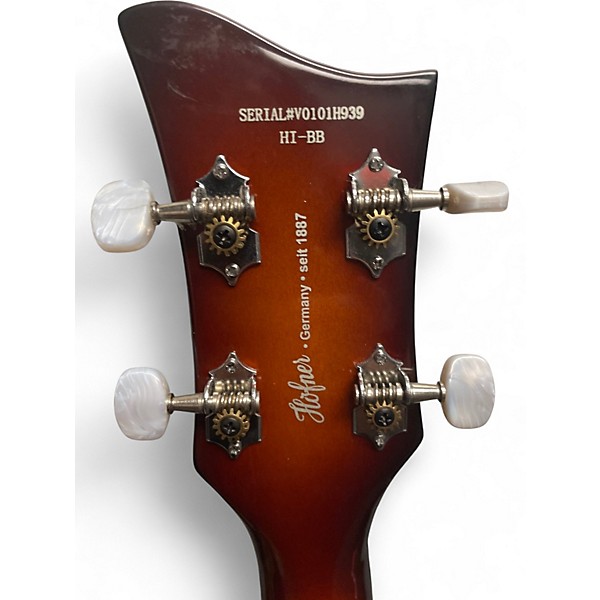 Used Hofner BASS HI SERIES 2 Color Sunburst Electric Bass Guitar