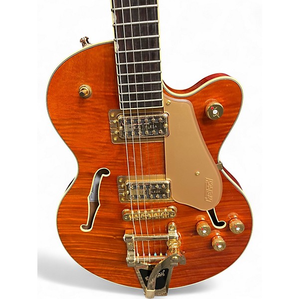 Used Gretsch Guitars Broadcaster Jr. Orange Solid Body Electric Guitar
