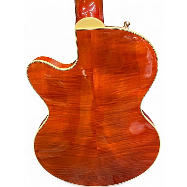 Used Gretsch Guitars Broadcaster Jr. Orange Solid Body Electric Guitar