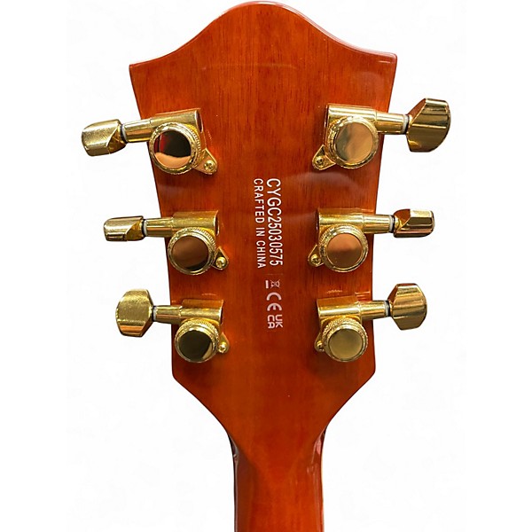 Used Gretsch Guitars Broadcaster Jr. Orange Solid Body Electric Guitar