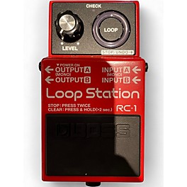 Used BOSS RC1 Loop Station Pedal