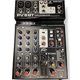 Used Peavey pv6bt Unpowered Mixer