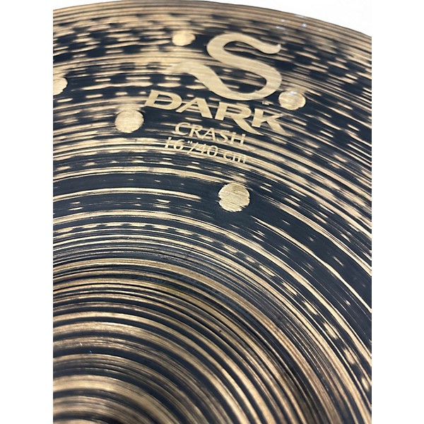 Used Zildjian 16in S Dark Crash Cymbal