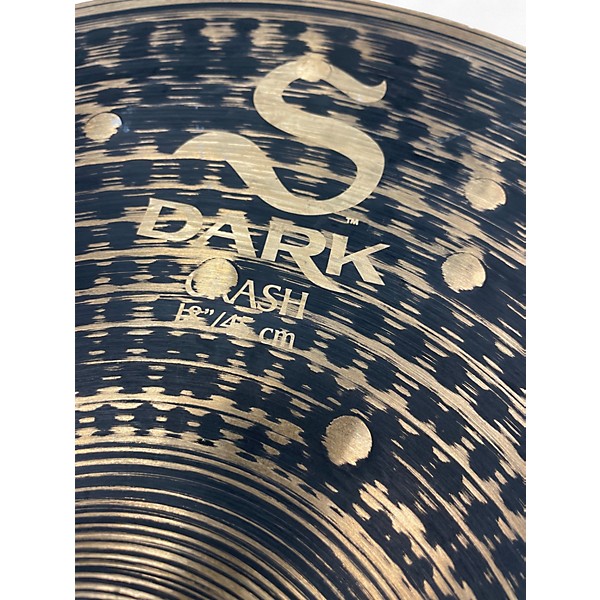 Used Zildjian 18in S Dark Crash Cymbal