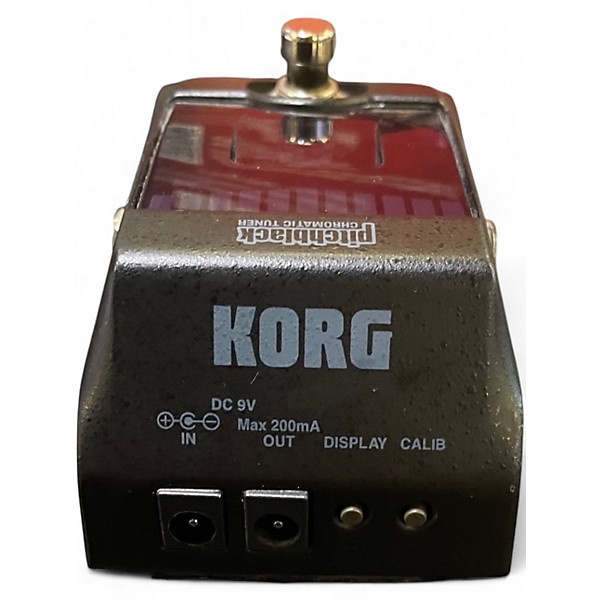 Used KORG PB01 Pitchblack Chromatic Tuner Pedal