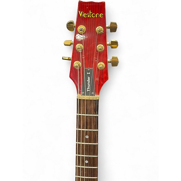Used 1980s Westone THUNDER 1 Red Solid Body Electric Guitar