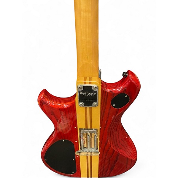 Used 1980s Westone THUNDER 1 Red Solid Body Electric Guitar