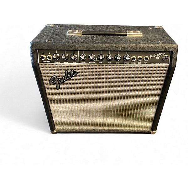 Used Fender Princeton 65 1x12 65W Guitar Combo Amp