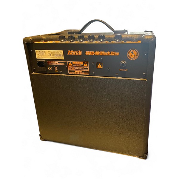 Used Markbass cmb101 black line Bass Combo Amp