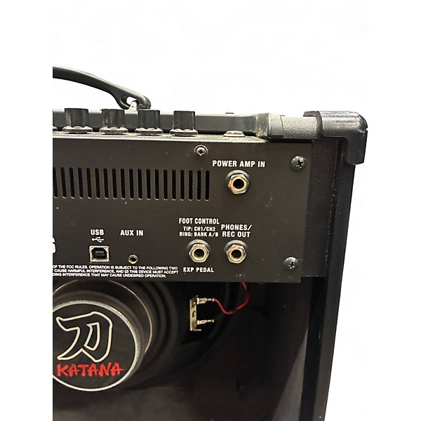 Used BOSS Katana KTN50 50W 1X12 Guitar Combo Amp