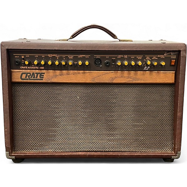 Used Crate ACOUSTIC-60D Acoustic Guitar Combo Amp