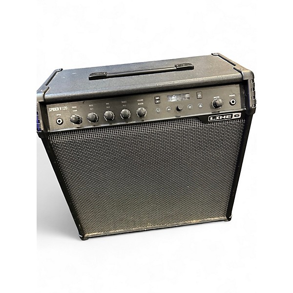 Used Line 6 Spider V 120 1x12 Guitar Combo Amp