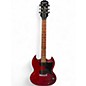 Used 2018 Epiphone special sg model Candy Apple Red Solid Body Electric Guitar thumbnail