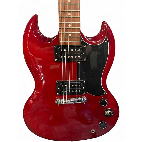 Used 2018 Epiphone special sg model Candy Apple Red Solid Body Electric Guitar