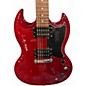Used 2018 Epiphone special sg model Candy Apple Red Solid Body Electric Guitar
