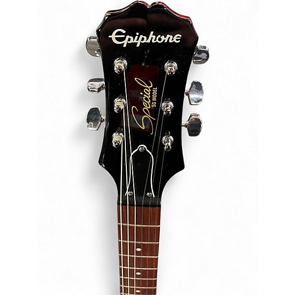 Used 2018 Epiphone special sg model Candy Apple Red Solid Body Electric Guitar