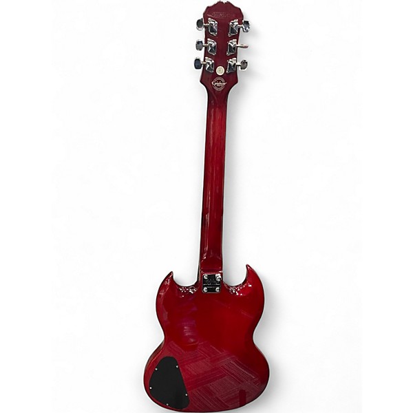 Used 2018 Epiphone special sg model Candy Apple Red Solid Body Electric Guitar