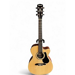Used Alvarez RF26CE OM/Folk Natural Acoustic Electric Guitar