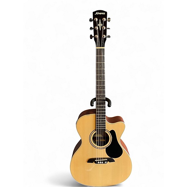 Used Alvarez RF26CE OM/Folk Natural Acoustic Electric Guitar