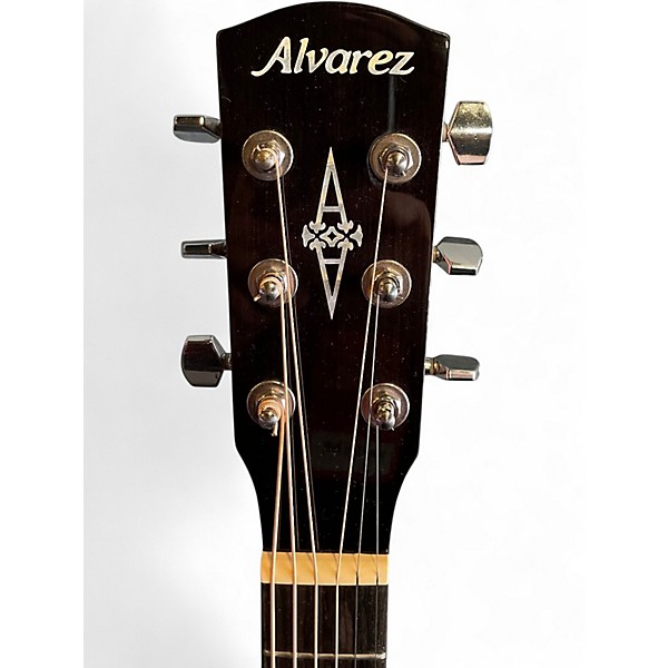 Used Alvarez RF26CE OM/Folk Natural Acoustic Electric Guitar