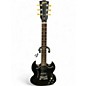 Used Gibson SG Standard Black Solid Body Electric Guitar thumbnail
