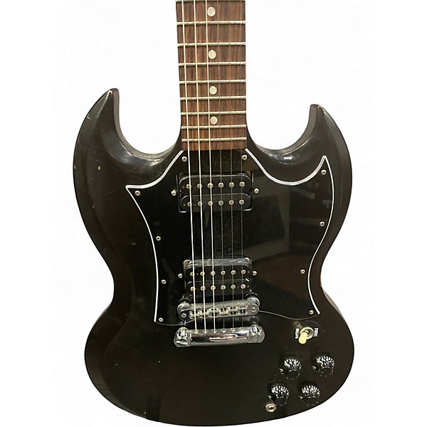 Used Gibson SG Standard Black Solid Body Electric Guitar