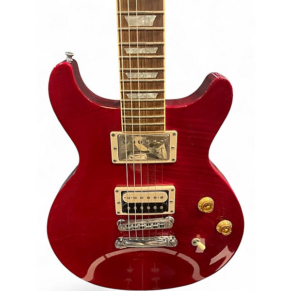 Vintage 1998 Gibson Double Cut Standard Red Solid Body Electric Guitar