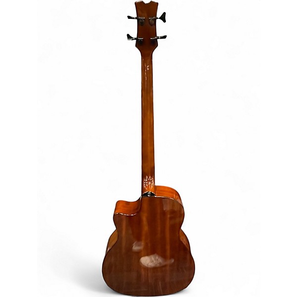 Used Dean Axis bass Brown Acoustic Bass Guitar