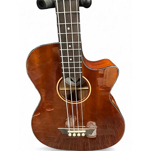 Used Dean Axis bass Brown Acoustic Bass Guitar