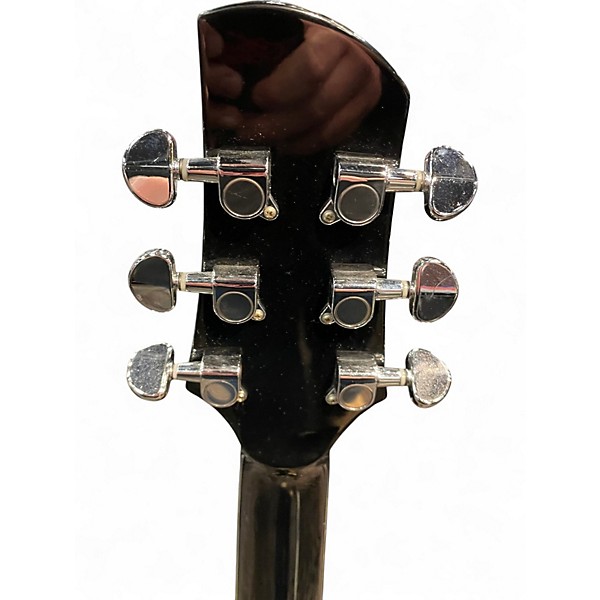 Used Ibanez TALMAN TXD71 Black Hollow Body Electric Guitar