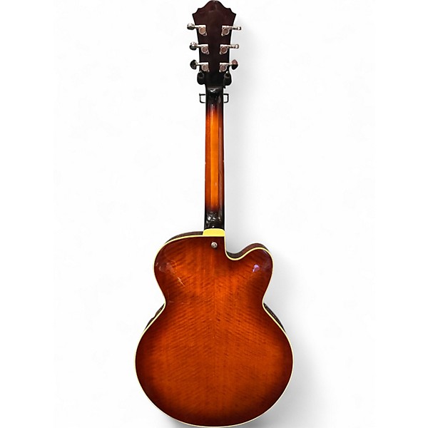 Used 2001 Ibanez AF85L-VLS Violin Sunburst Hollow Body Electric Guitar