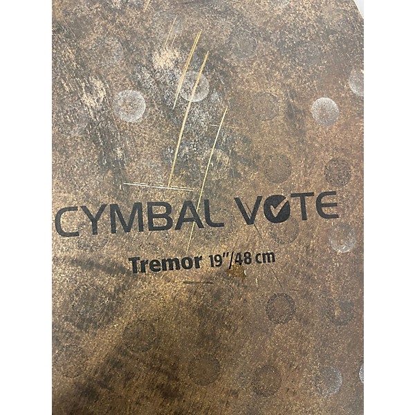 Used SABIAN 19in AAX TREMOR Cymbal