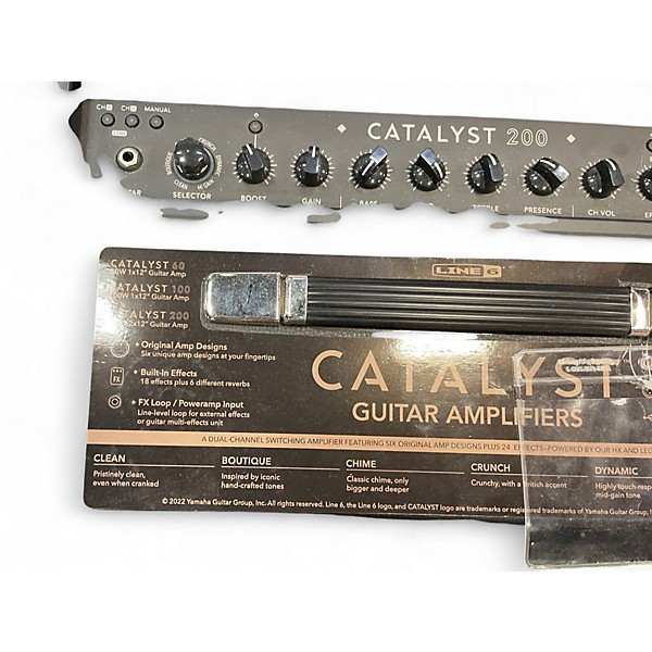 Used Line 6 CATALYST 200 Guitar Combo Amp