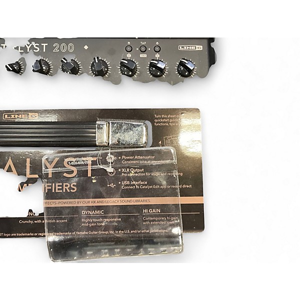 Used Line 6 CATALYST 200 Guitar Combo Amp