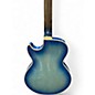 Used Ibanez GB10EM Blue Burst Hollow Body Electric Guitar