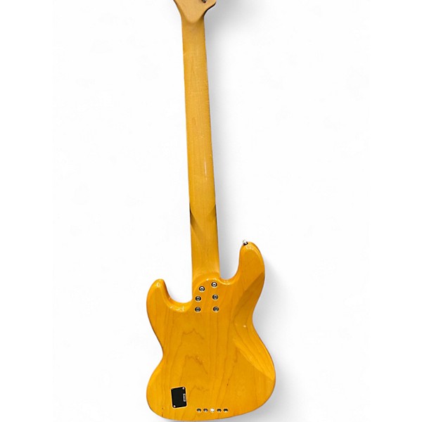 Used Schecter Guitar Research J BASS Natural Electric Bass Guitar