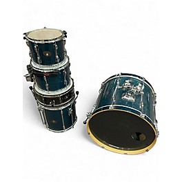 Used TAMA 5 Piece Rockstar Blue Drum Kit