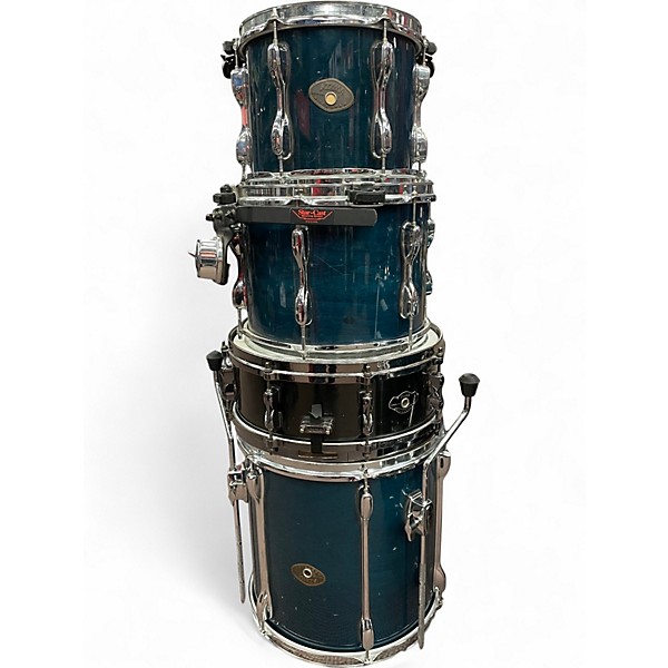 Used TAMA 5 Piece Rockstar Blue Drum Kit