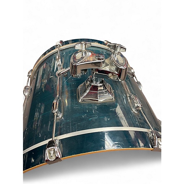 Used TAMA 5 Piece Rockstar Blue Drum Kit